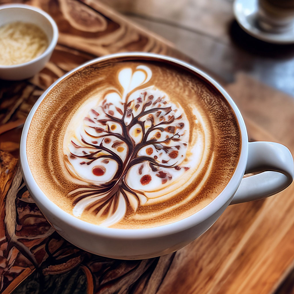 Красивый Латте